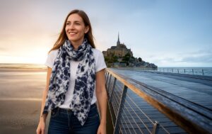 echarpe en soie hoi an