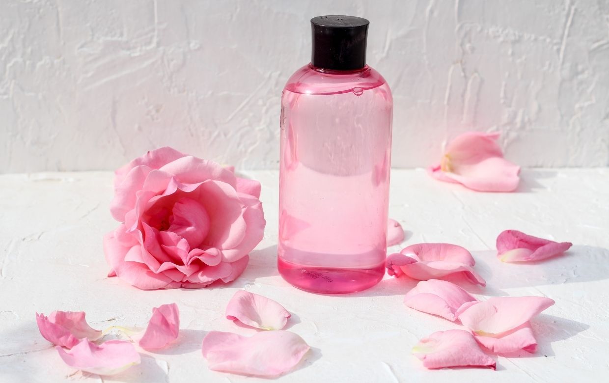 lotion tonique a la rose