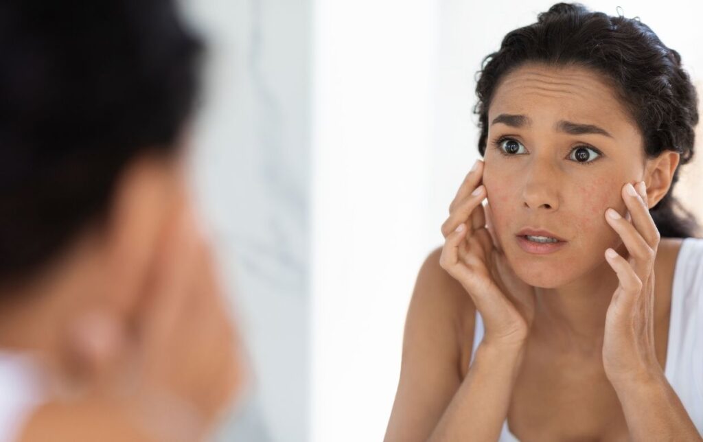 visage peau atopique