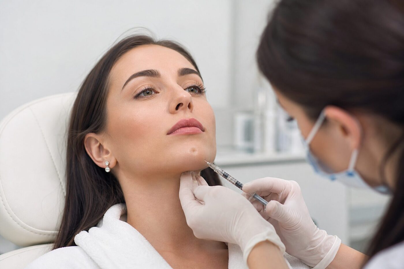 Comment enlever ou atténuer une fossette au menton ? (Comblement et injections)