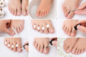 Comment faire une french manucure aux pieds parfaite chez soi ? (Tuto pas à pas)