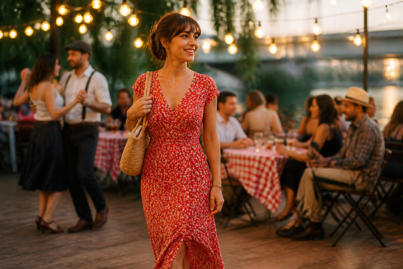 Comment s'habiller pour une soirée guinguette quand on est une femme ?