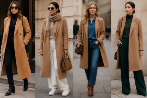 Quelles couleurs associer avec un vêtement couleur camel ?